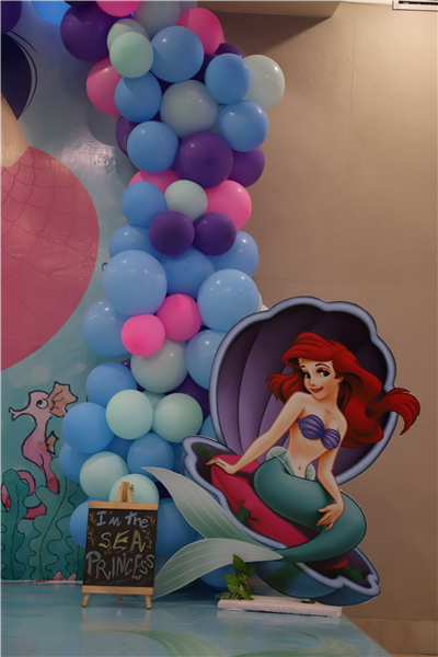 Anayaa's Mermaid theme birthday party