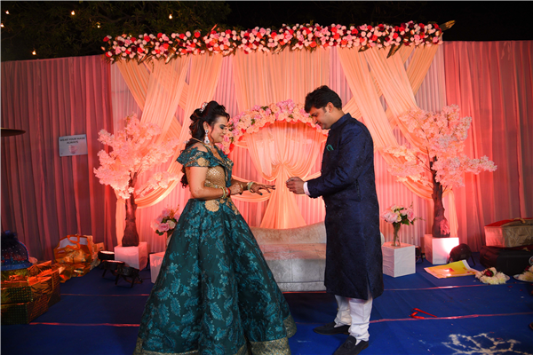 Ankit Chelsi Ring Ceremony